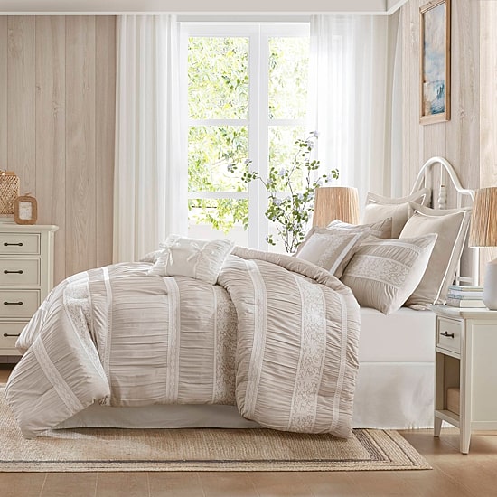 Madison Park Marlowe Jacquard 7-pc. Midweight Easy Care Comforter