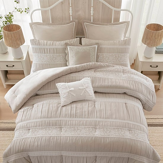 Madison Park Marlowe Jacquard 7-pc. Midweight Easy Care Comforter Set