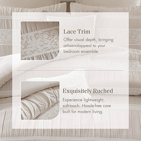 Madison Park Marlowe Jacquard 7-pc. Midweight Easy Care Comforter Set