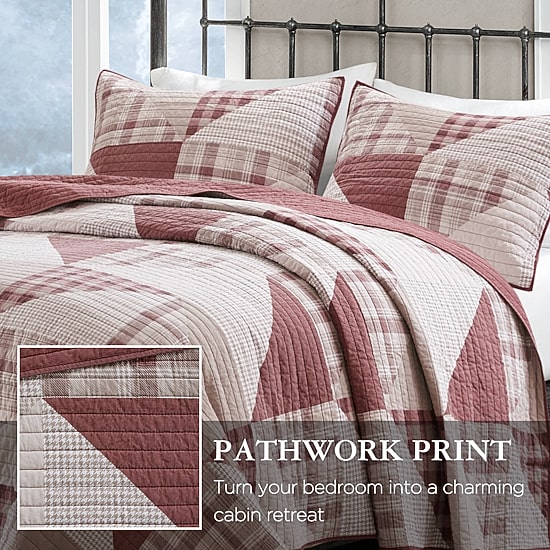 Woolrich Olsen Coverlet Mini Set 3-pc. Easy Care Coverlet Set
