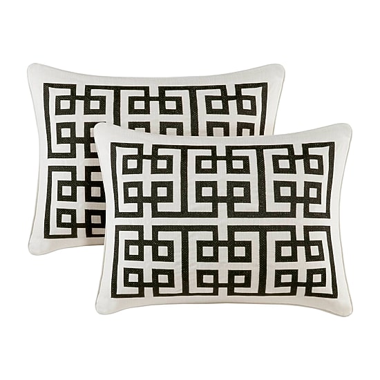 Madison Park Signature Jarvis Embroidery 8-pc Oversized Comforter Set