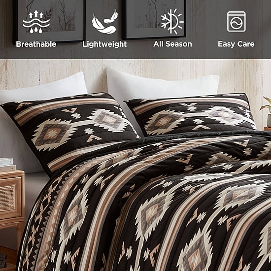 Woolrich Taos Mini Set 3-pc. Easy Care Quilt Set