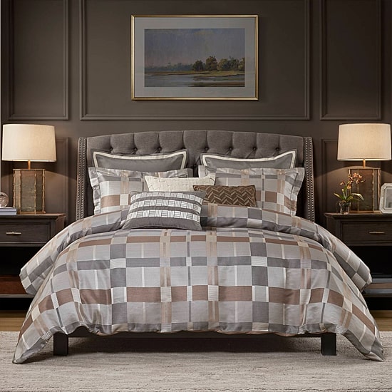 Madison Park Signature Prescott Jacquard 8-pc Oversized Comforter Set
