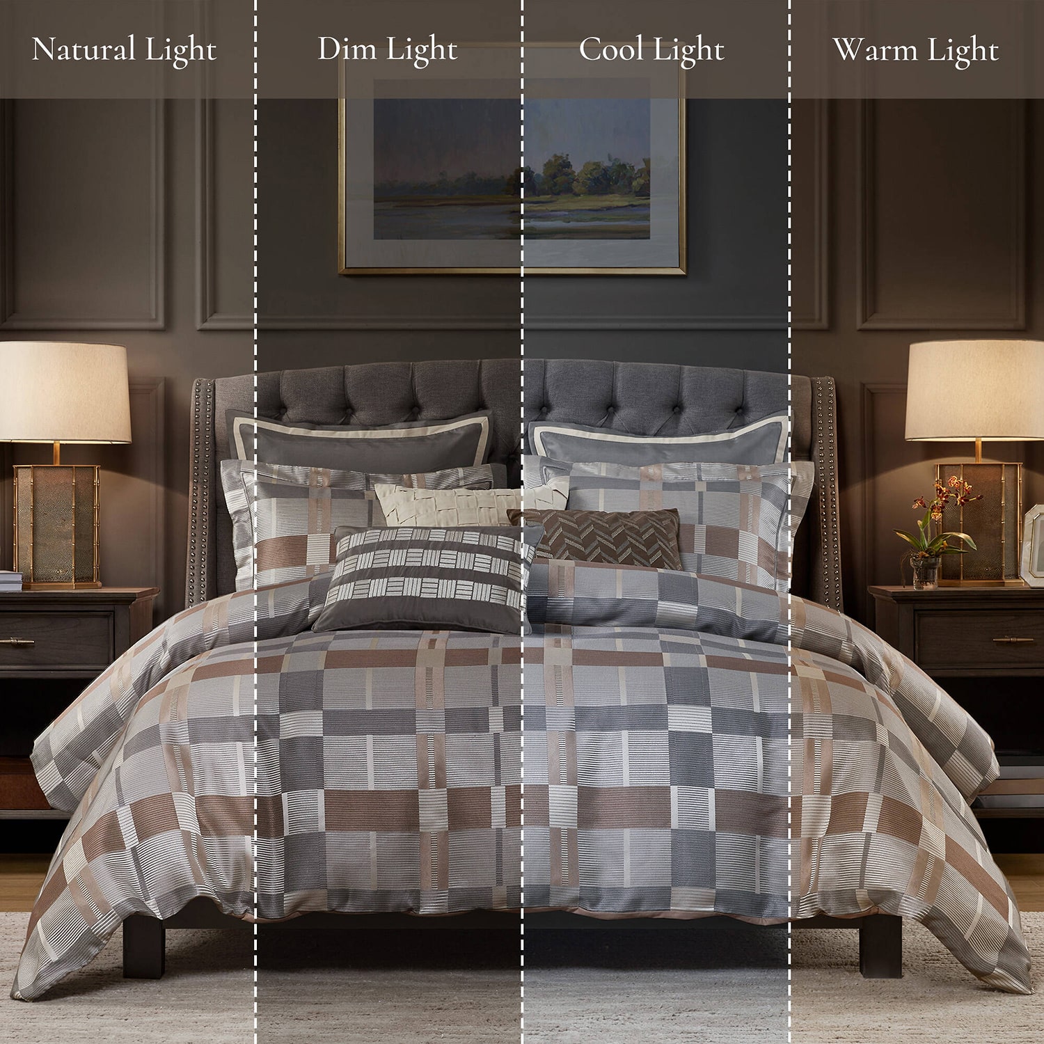 Madison Park Signature Prescott Jacquard 8-pc Oversized Comforter Set