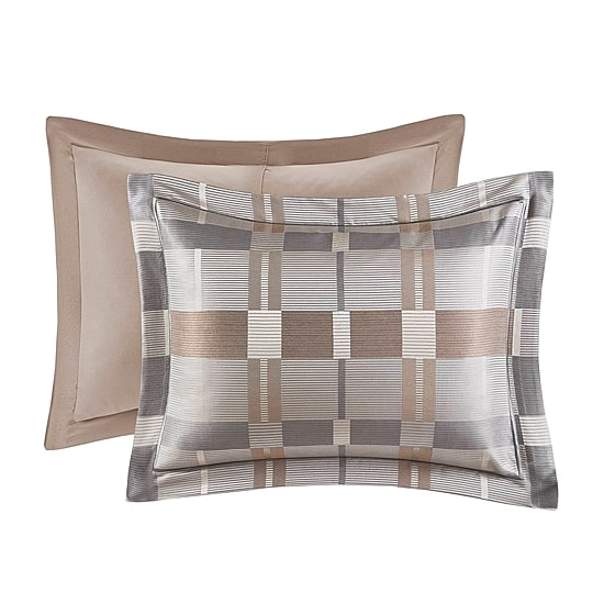 Madison Park Signature Prescott Jacquard 8-pc Oversized Comforter Set