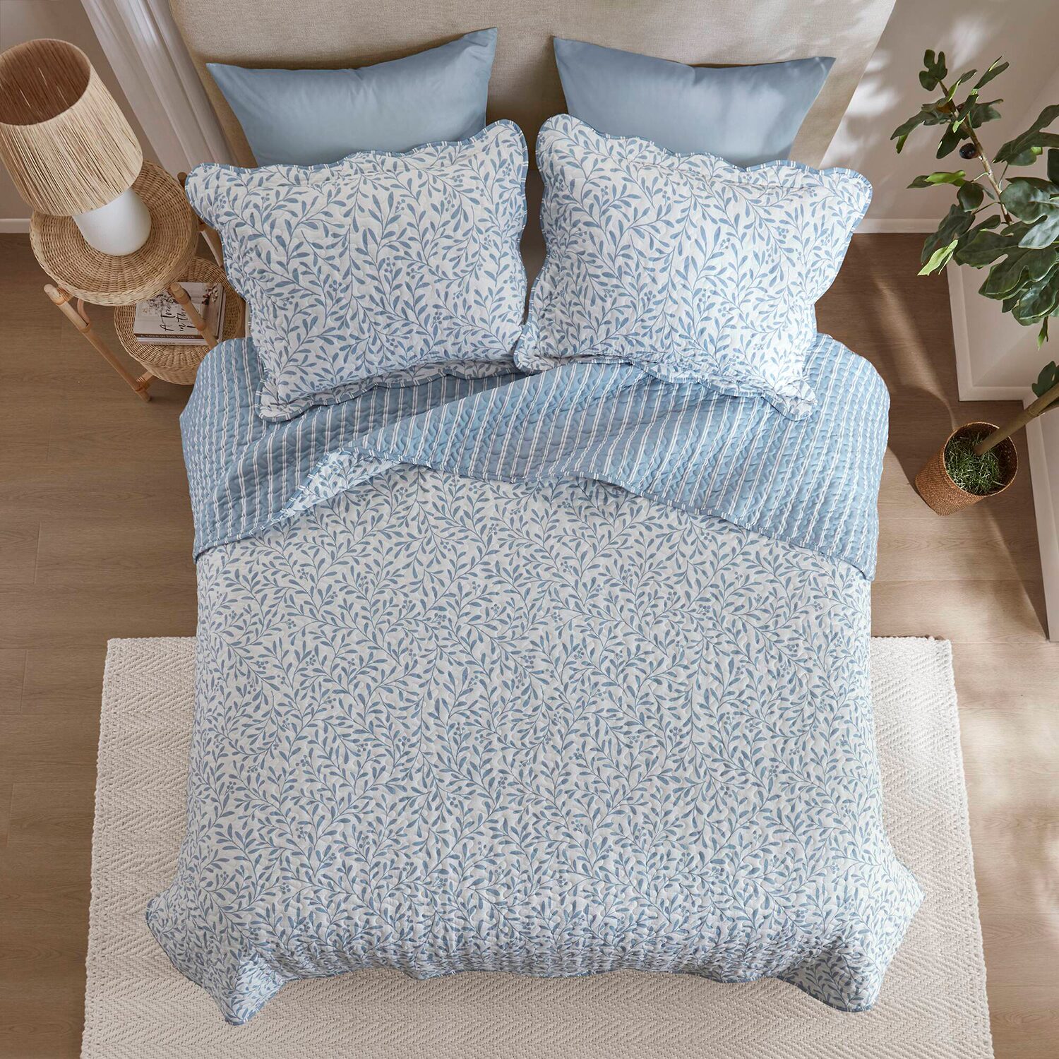 Madison Park Eamon Reversible Print 3-pc. Quilt Set