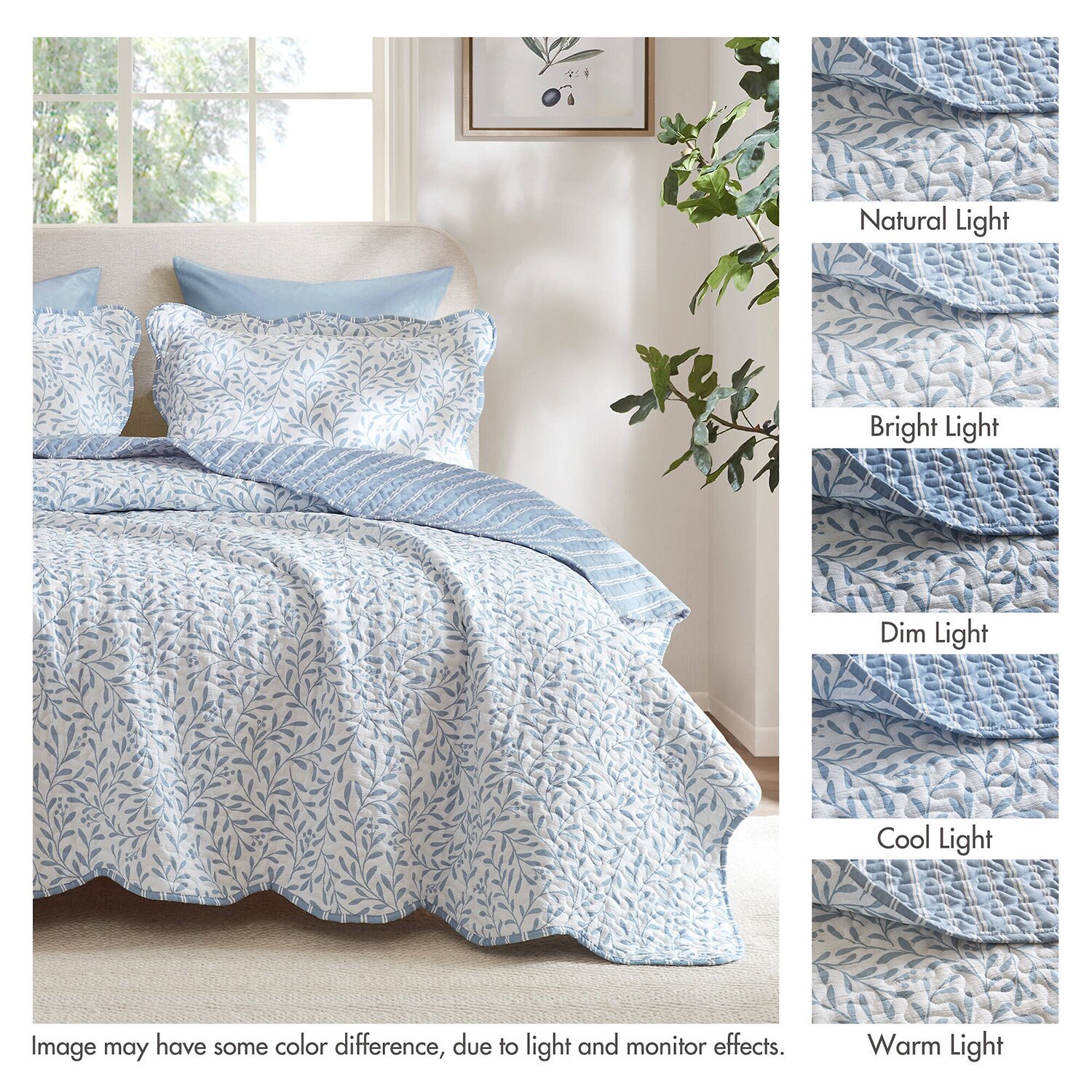Madison Park Eamon Reversible Print 3-pc. Quilt Set