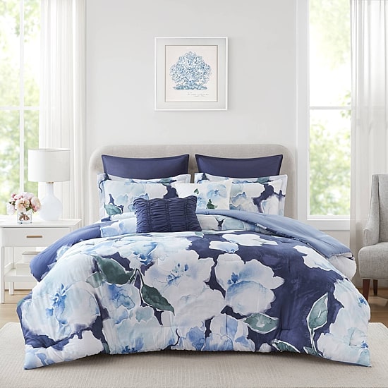 Madison Park Ananda 7-pc. Midweight Easy Care Comforter Set