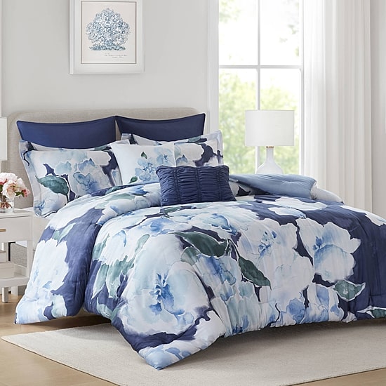 Madison Park Ananda 7-pc. Midweight Easy Care Comforter Set