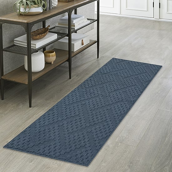 Maples Textured Solid Weave Indoor Rectangular Runner