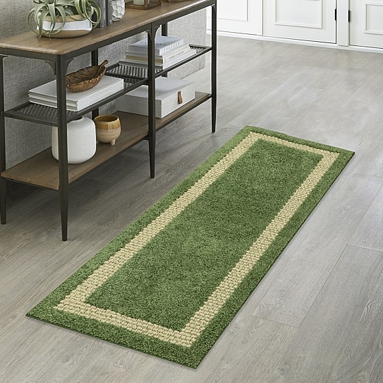 Maples Solid Cut and Loop Indoor Rectangular Runner