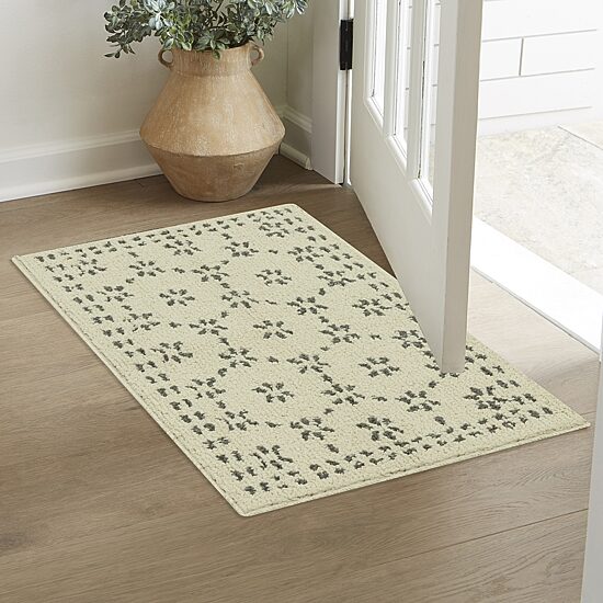 Maples Star Gray Indoor Rectangular Accent Rug