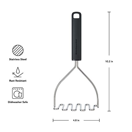 KitchenAid Stainless Steel Wire Potato Masher