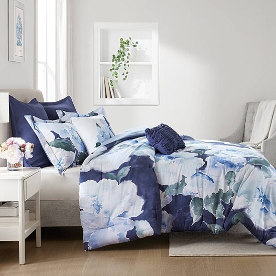 Madison Park Ananda 7-pc. Midweight Easy Care Comforter Set