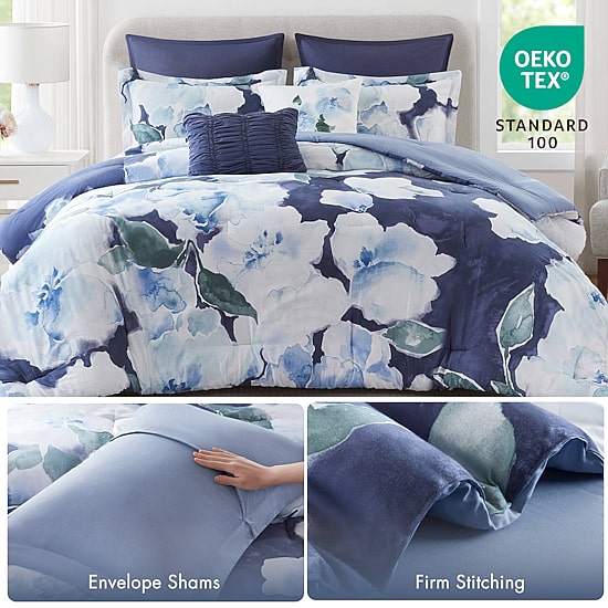Madison Park Ananda 7-pc. Midweight Easy Care Comforter Set