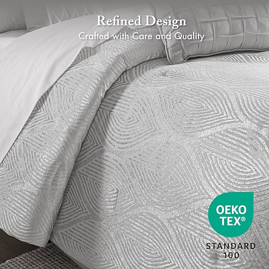 Madison Park Drift Jacquard 10-pc. Comforter & Quilt Set