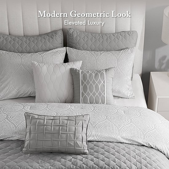 Madison Park Drift Jacquard 10-pc. Comforter & Quilt Set