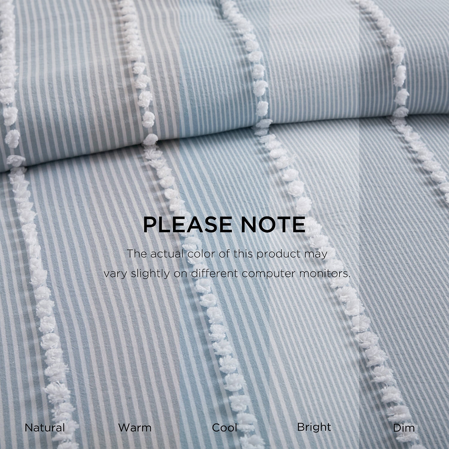 Harbor House Anslee Cotton Yarn Dyed 3-pc. Midweight Comforter Set