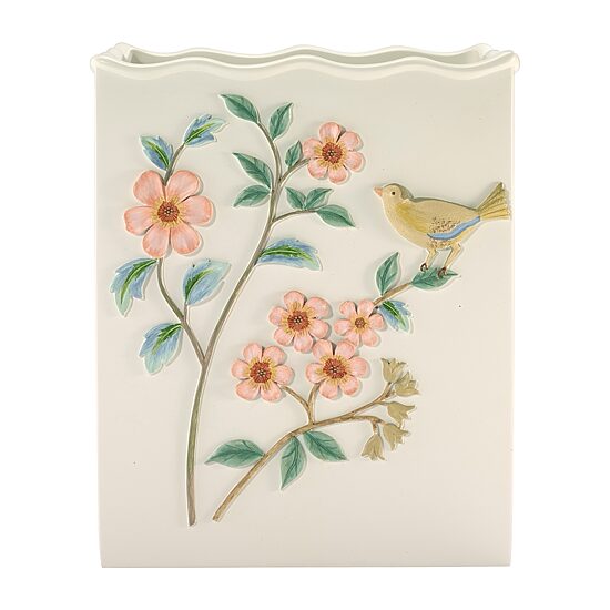 Avanti Pretty Birds Trash Can