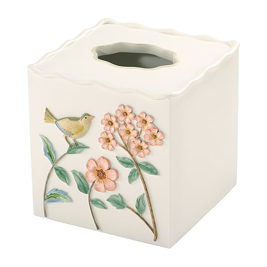Avanti Pretty Birds Tissue Box Cover