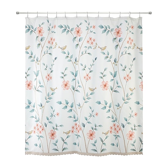 Avanti Pretty Birds Shower Curtain