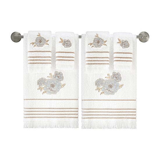 Nicole Miller Camille 2-pc. Fingertip Towel