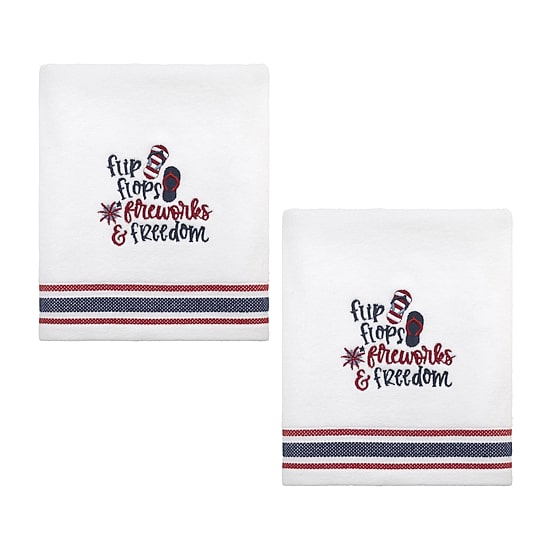 Avanti Flip Flop Flag 2-pc. Hand Towel