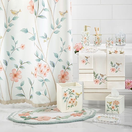 Avanti Pretty Birds Bath Rug