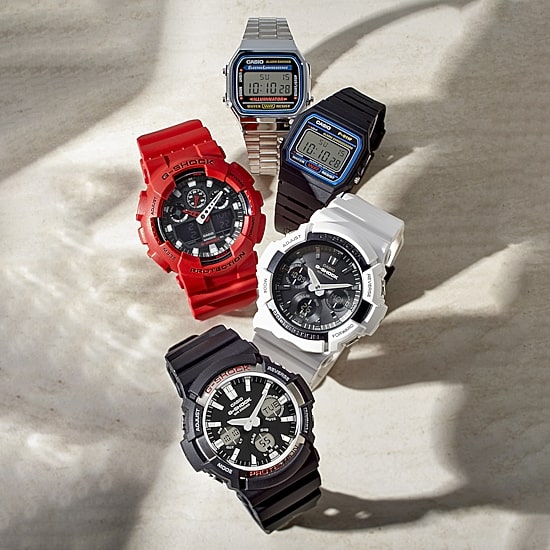 Casio G-Shock Mens Black Strap Watch Gas100-1a - JCPenney