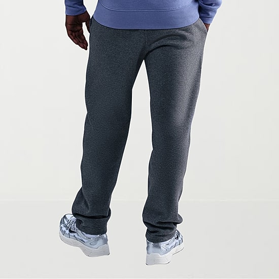 Nike Sweatpantsfleece Mens Straight Mid Rise Regular Fit Fleece ...
