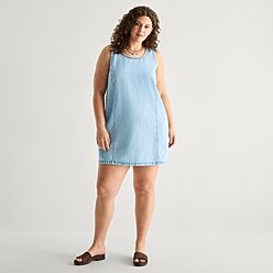 jcp denim dress Plus Denim Dresses - Women