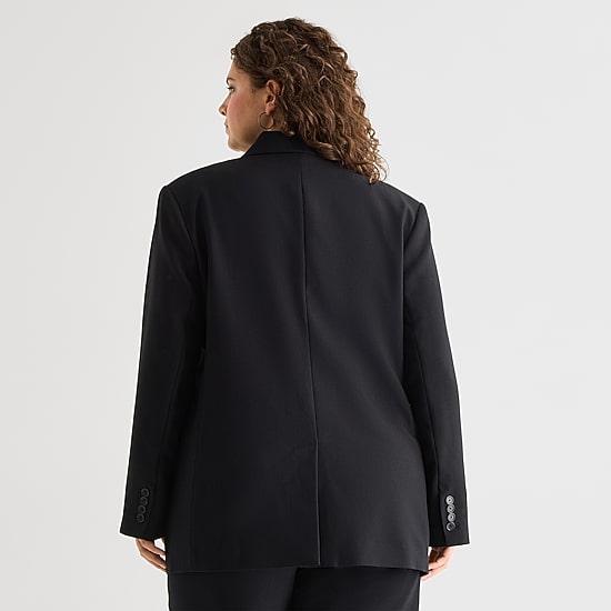 A.N.A Oversized Womens Plus Blazer