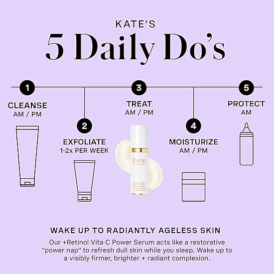 Kate Somerville +Retinol Vita C Power Serum Firming And Brightening Treatment Face Serum