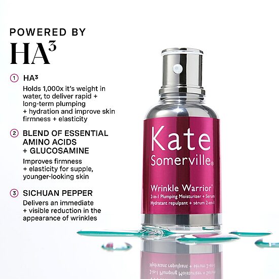 Kate Somerville Wrinkle Warrior® 2-In-1 Plumping Serum + Facial Moisturizer