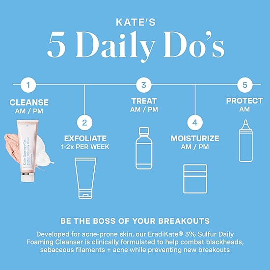 Kate Somerville Eradikate Daily Foaming 4 Oz Facial Cleanser