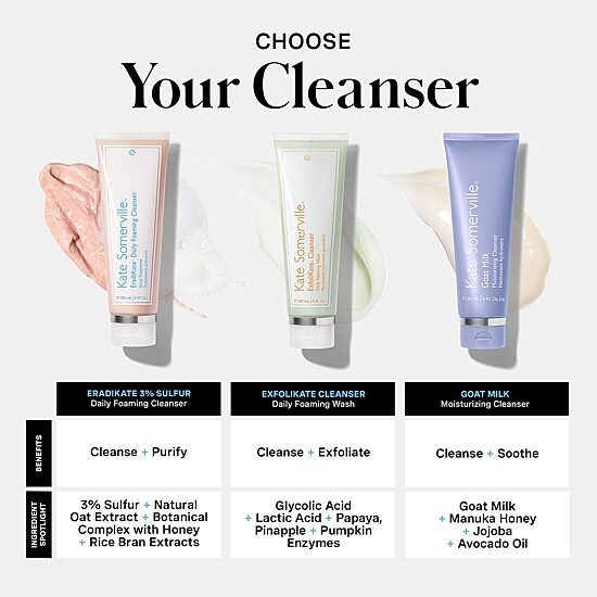 Kate Somerville Eradikate Daily Foaming 4 Oz Facial Cleanser