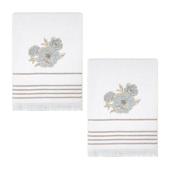 Nicole Miller Camille 2-pc. Floral Bath Towel