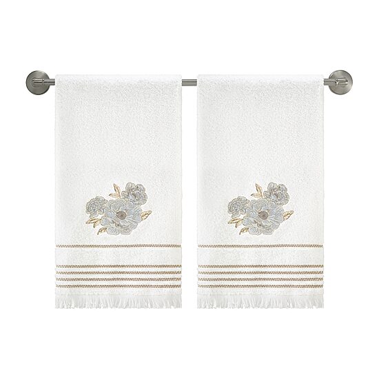 Nicole Miller Camille 2-pc. Floral Bath Towel