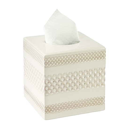 Nicole Miller Lyra Tissue Box Cover