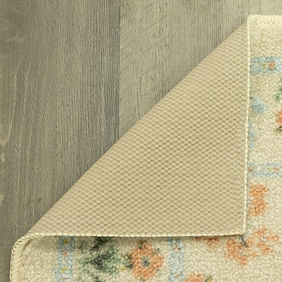 Maples Multi Floral Ivory Indoor Rectangular Accent Rug