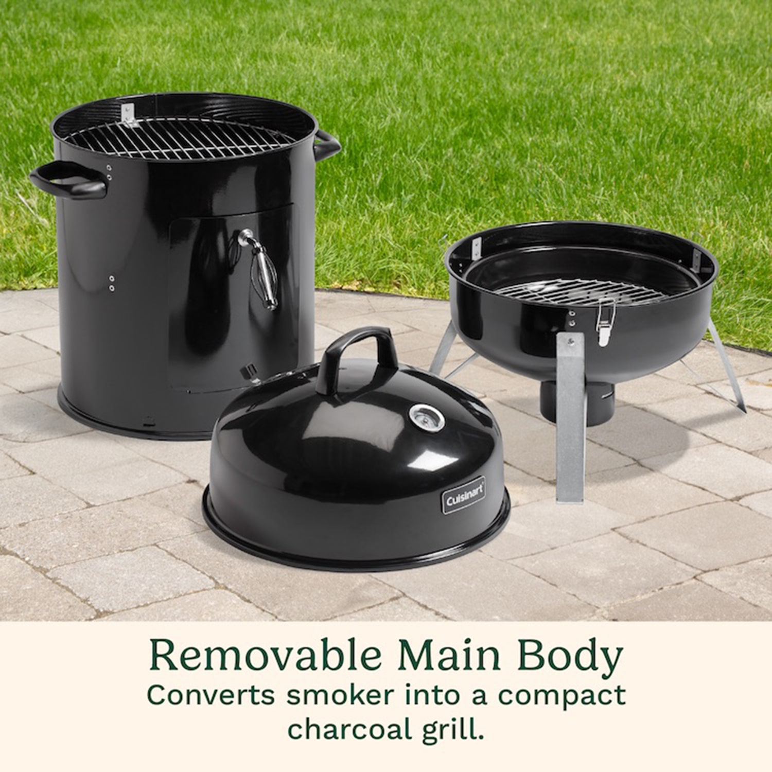 Cuisinart® Vertical 18" Charcoal Smoker  COS-118
