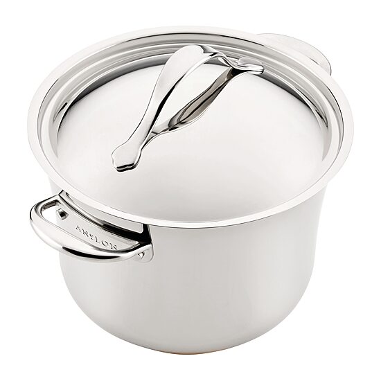 Anolon Nouvelle Stainless Steel 10-pc. Cookware Set
