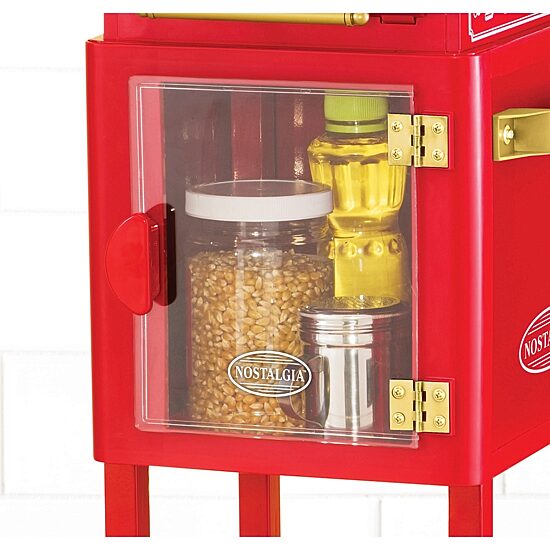 Nostalgia Vintage Popcorn Cart