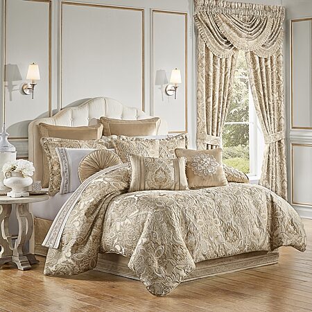 Queen Street Modena 4-pc. Jacquard Extra Weight Comforter Set