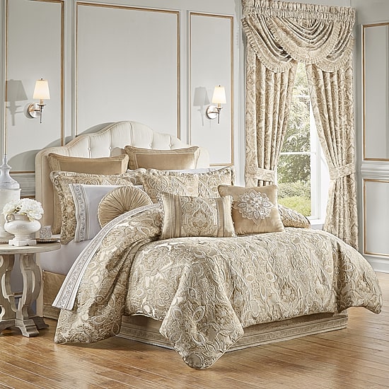 Queen Street Sandy 4-pc. Jacquard Extra Weight Comforter Set