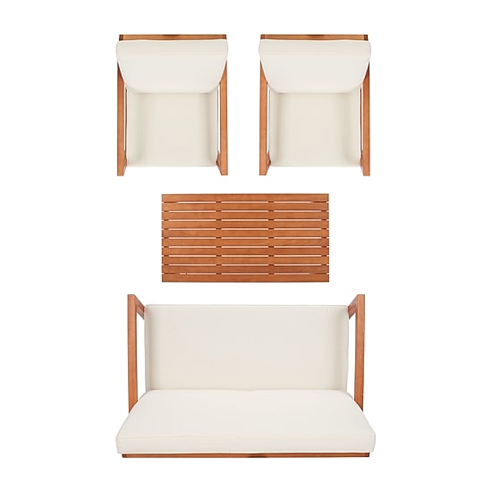 Safavieh Larence Patio Collection 4-pc. Conversation Set