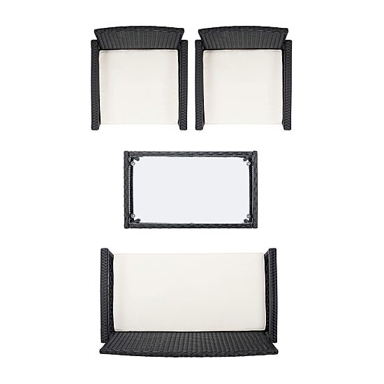 Bassey Patio 4-pc. Conversation Set