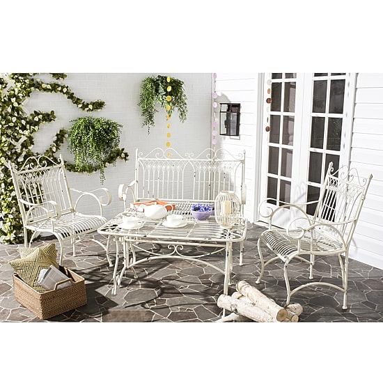 Leah Patio 4-pc. Iron Conversation Set