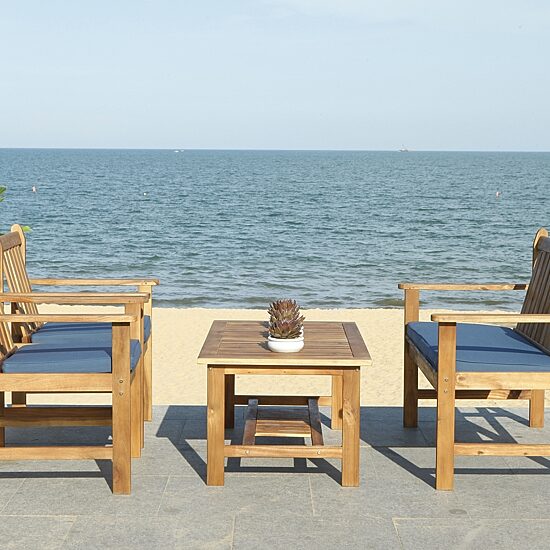 Safavieh Aldric Patio Collection 4-pc. Conversation Set