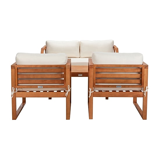 Safavieh Dren Collection 4-pc. Conversation Set Weather Resistant